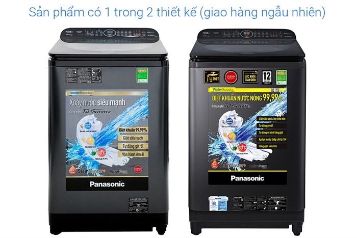 Máy giặt Panasonic Lồng đứng Inverter 10.5 Kg NA-FD10VR1BV